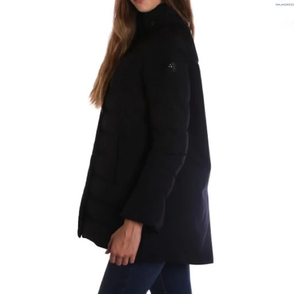 Peuterey Fuscello Bell Sleeve Combo Goose Down Puffer & Wool coat‎